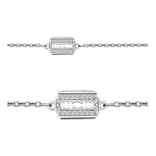 Браслет женский Aquamarine 74509А.5 р.18 в Московский Ювелирный Завод