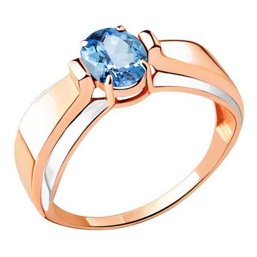 Кольцо женское Aquamarine 6593205 р.19.5 в Московский Ювелирный Завод