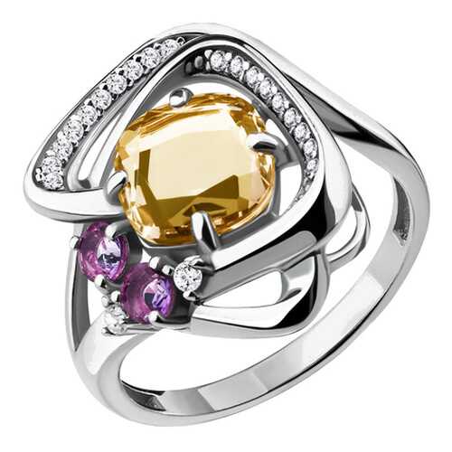 Кольцо женское Aquamarine 69079601А.5 р.17 в Московский Ювелирный Завод