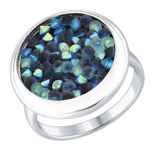 Кольцо женское SOKOLOV из серебра с кристаллами Swarovski 94012430 р.16 в Московский Ювелирный Завод