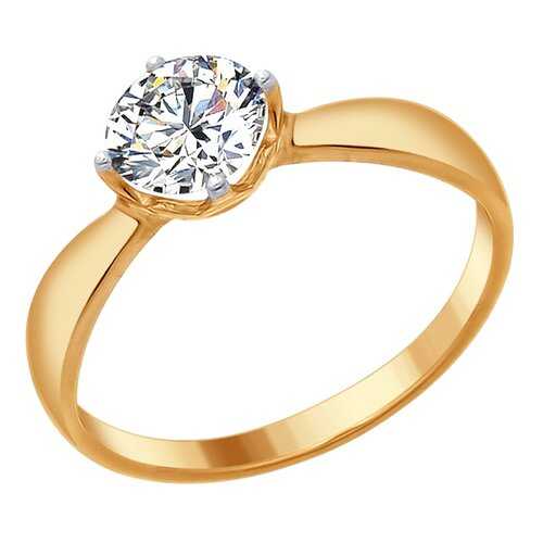 Кольцо женское SOKOLOV из серебра со Swarovski Zirconia 89010096 р.17 в Московский Ювелирный Завод