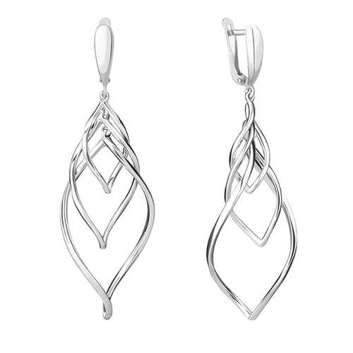 Серьги Aquamarine 32055.5 в Московский Ювелирный Завод