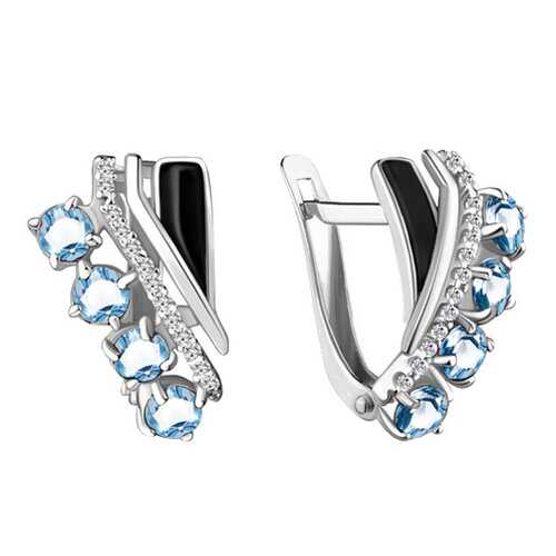Серьги Aquamarine 4464805А.5 в Московский Ювелирный Завод