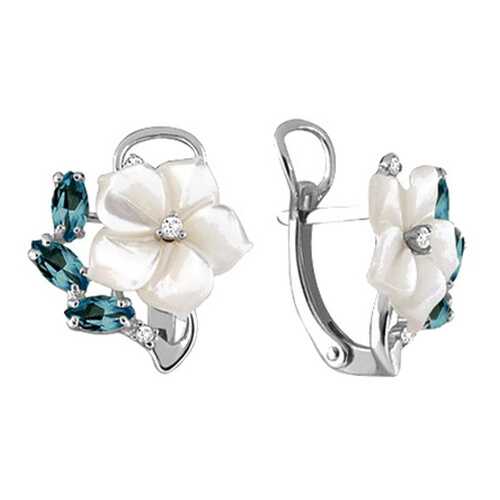 Серьги Aquamarine 4470708.5 в Московский Ювелирный Завод
