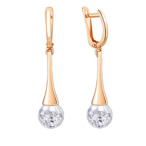 Серьги Aquamarine 46848 в Московский Ювелирный Завод