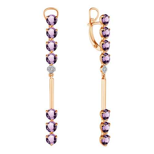 Серьги Aquamarine 4706004А в Московский Ювелирный Завод