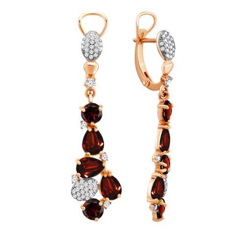 Серьги Aquamarine 4706603А.6 в Московский Ювелирный Завод
