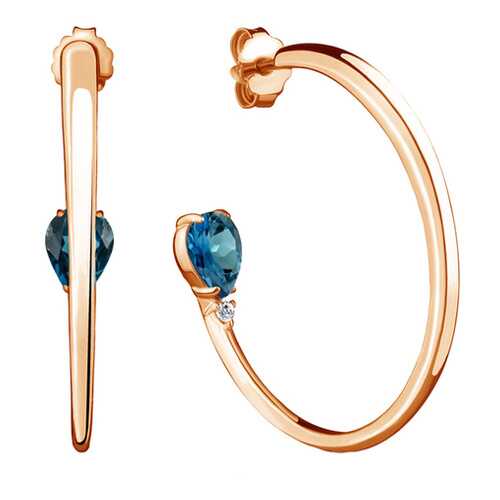 Серьги Aquamarine 4718208А.6 в Московский Ювелирный Завод