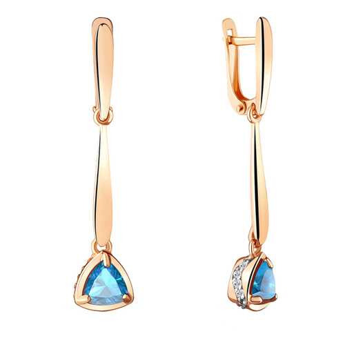 Серьги Aquamarine 4719705А.6 в Московский Ювелирный Завод