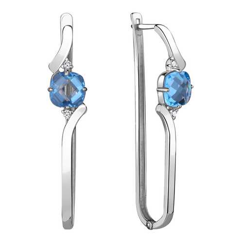 Серьги Aquamarine 4725592А.5 в Московский Ювелирный Завод