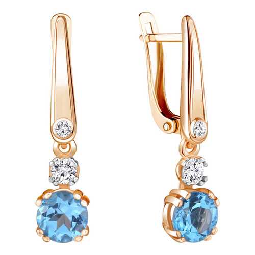 Серьги Aquamarine 4731905А.6 в Московский Ювелирный Завод