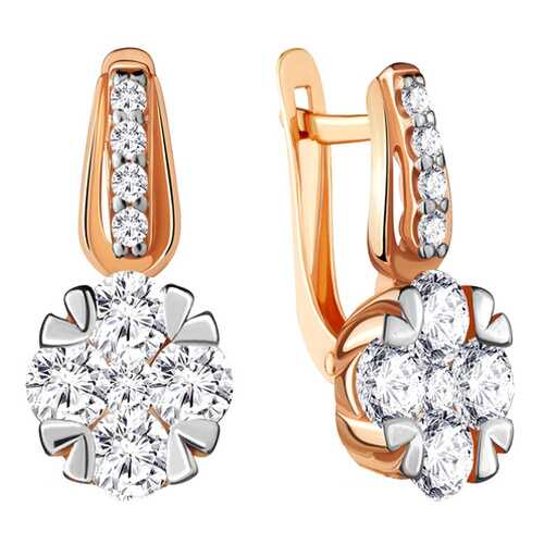 Серьги Aquamarine 48120А.6 в Московский Ювелирный Завод