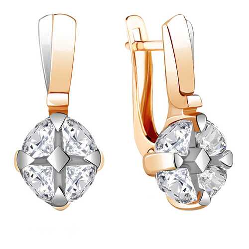Серьги Aquamarine 48127А.6 в Московский Ювелирный Завод