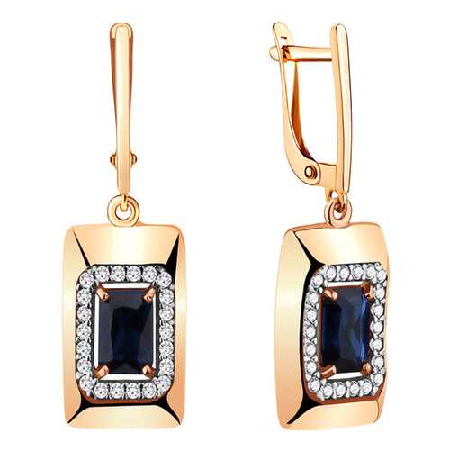 Серьги Aquamarine 48150АБ.6 в Московский Ювелирный Завод