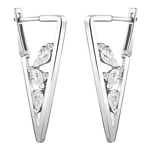 Серьги Aquamarine 48219А.5 в Московский Ювелирный Завод