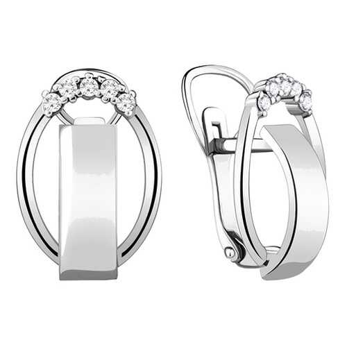 Серьги Aquamarine 48260А.5 в Московский Ювелирный Завод