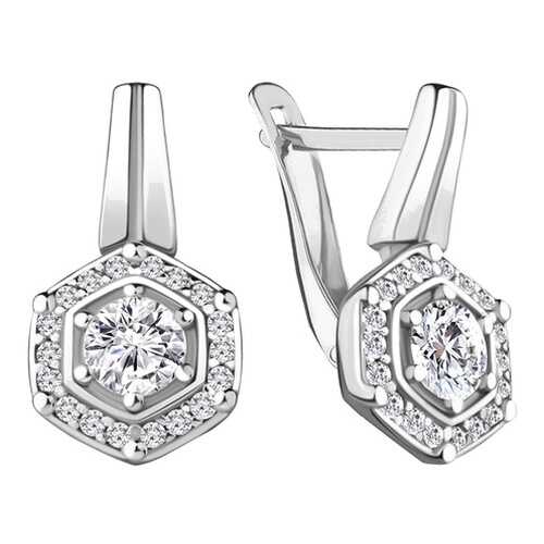 Серьги Aquamarine 48355А.5 в Московский Ювелирный Завод