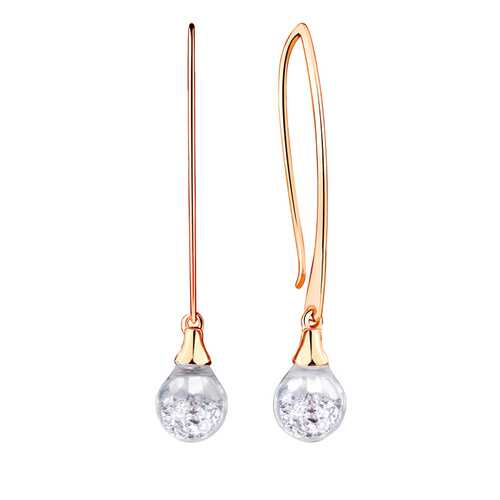 Серьги Aquamarine 48518.6 в Московский Ювелирный Завод