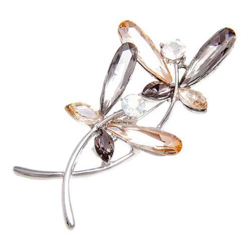 Брошь женская Asavi Jewel BCH902038 серебристая в Московский Ювелирный Завод