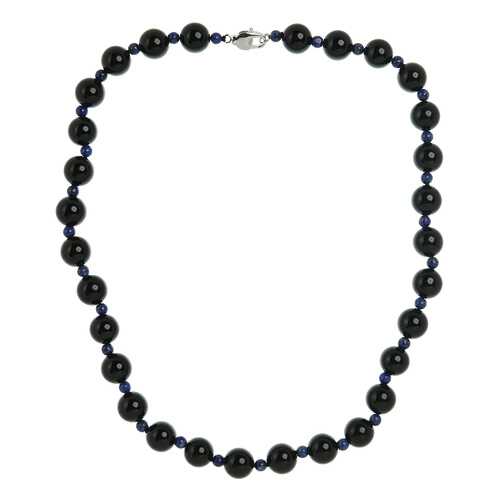 Бусы женские My-bijou 303-1463 черные/синие в Московский Ювелирный Завод