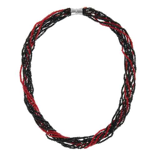 Бусы женские My-bijou 303-1584 красные/черные в Московский Ювелирный Завод