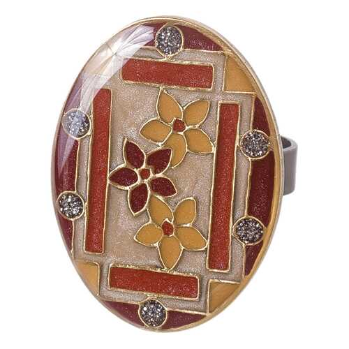 Кольцо женское Clara Bijoux K75802-2 оранжевое в Московский Ювелирный Завод