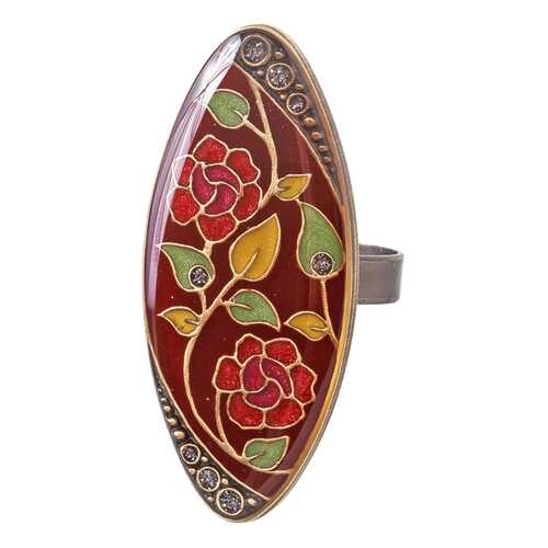 Кольцо женское Clara Bijoux K77117 красное в Московский Ювелирный Завод