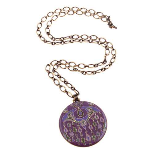 Колье CLARA BIJOUX B75673.85 V фиолетовое/зеленое/розовое в Московский Ювелирный Завод