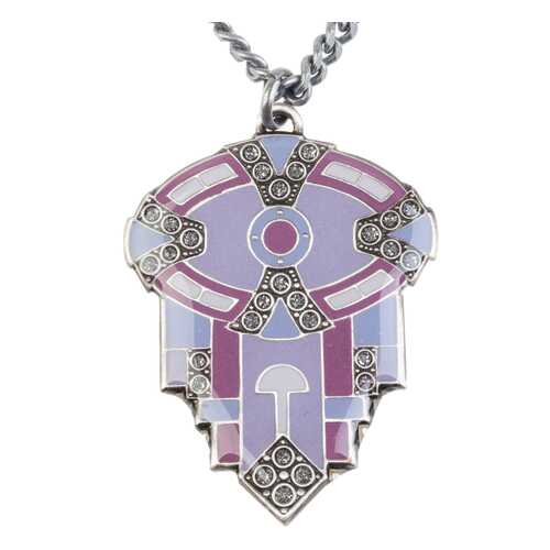 Колье женское Clara Bijoux B22306.6 V серебристое/фиолетовое в Московский Ювелирный Завод