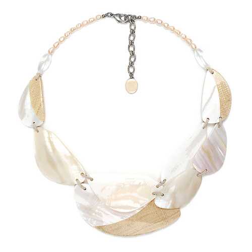 Колье женское Nature Bijoux NB20.1-15-40951 бежевое в Московский Ювелирный Завод