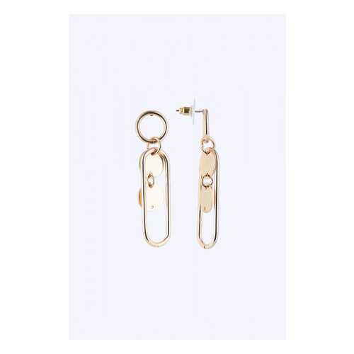 Серьги Corona Style B001EGK7120515 золотистые в Московский Ювелирный Завод