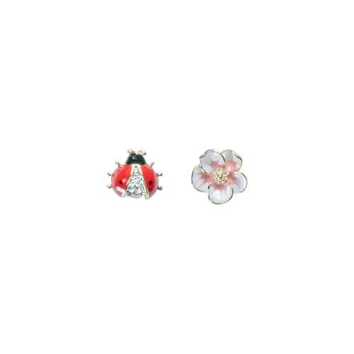 Серьги Corona style B005E1119607K002-PINK в Московский Ювелирный Завод