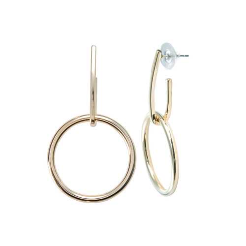 Серьги Corona style B006EEP02179-GOLD в Московский Ювелирный Завод