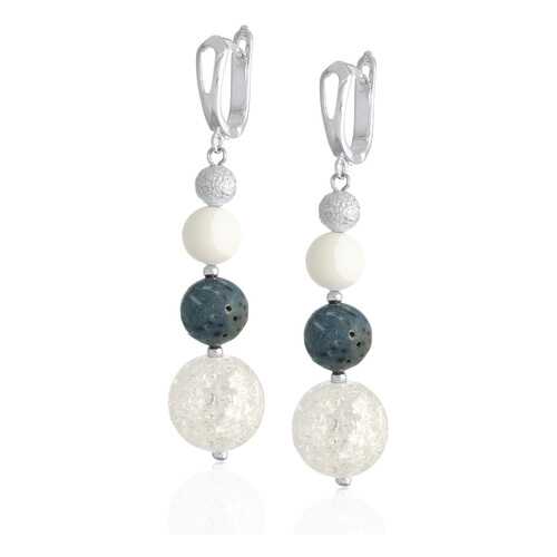 Серьги Lattrice, вставка коралл, артикул 535776112 в Московский Ювелирный Завод