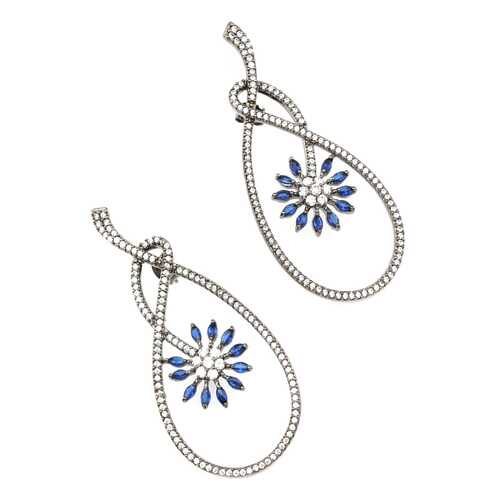 Серьги женские DONNA LORENA РСР400009 в Московский Ювелирный Завод